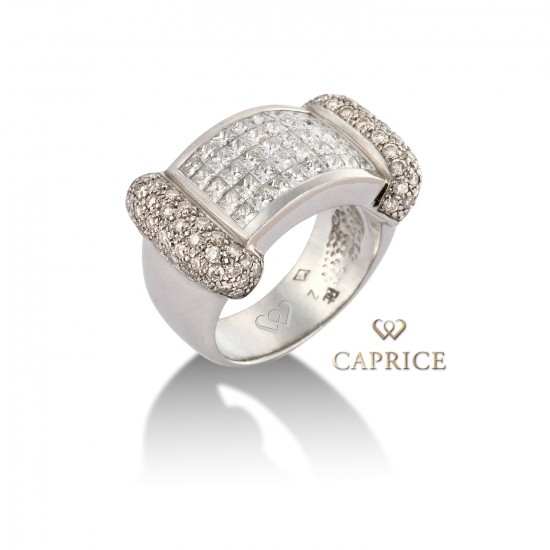 Woman diamond ring