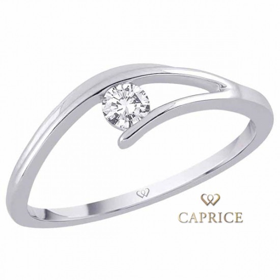 woman diamond ring, white gold