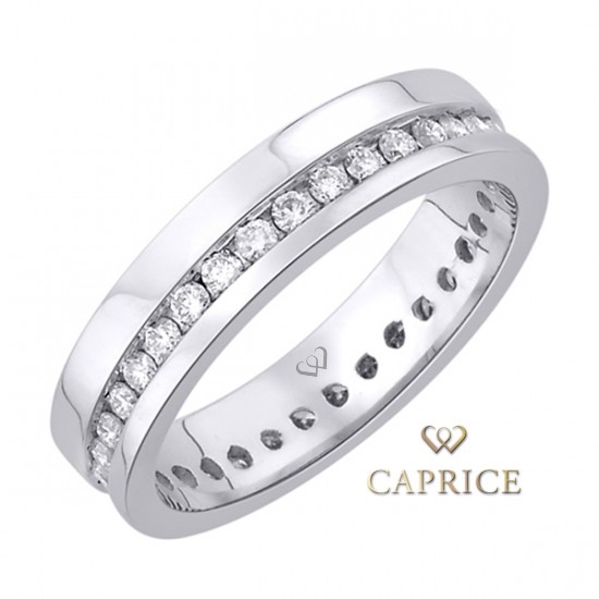 Diamond ring, white gold