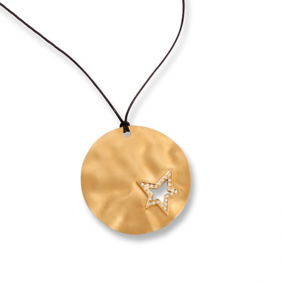 Arany nyaklánc női 001 | gyémánt köves arany nyaklánc